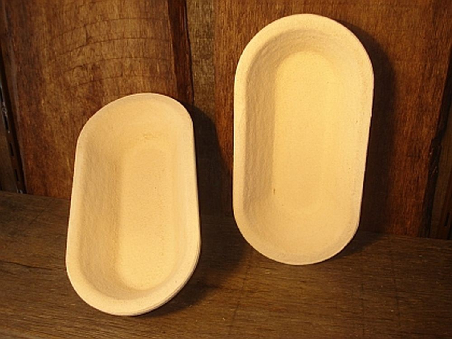 Gärkorb Gärkörbchen Simperl aus Holzschliff für 0,5 kg Brote oval glatt