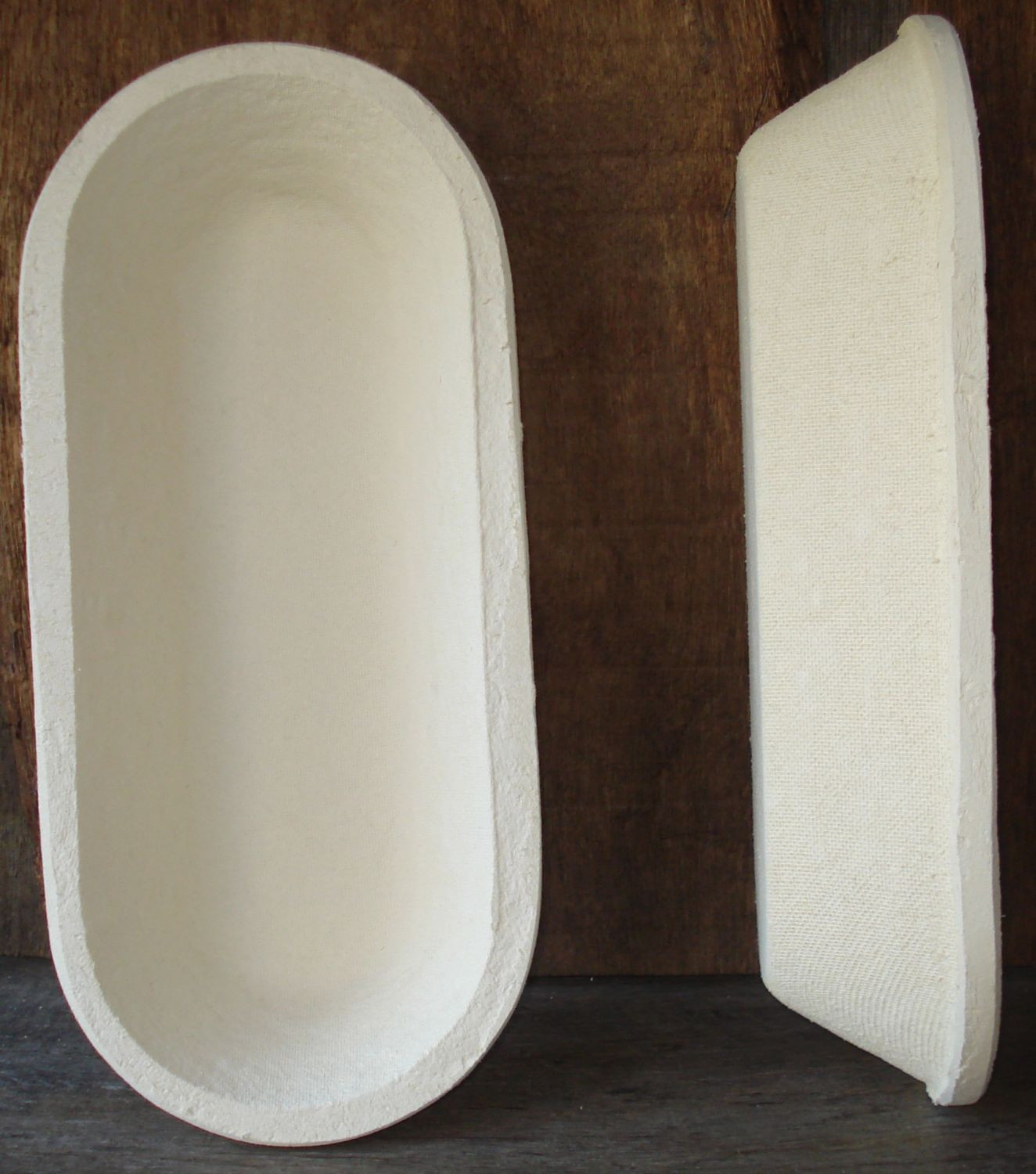 Gärkorb Gärkörbchen Simperl aus Holzschlif für 1,5 kg Brote lang oval glatt 