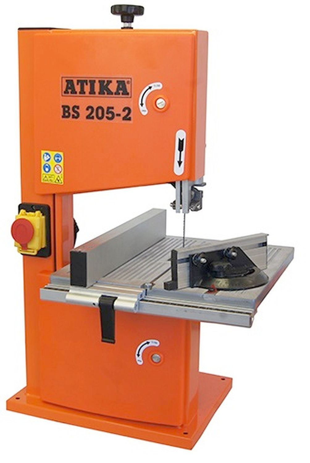 Bandsäge Atika BS 205-2 kompakt und vielseitig für präzise Sägearbeiten