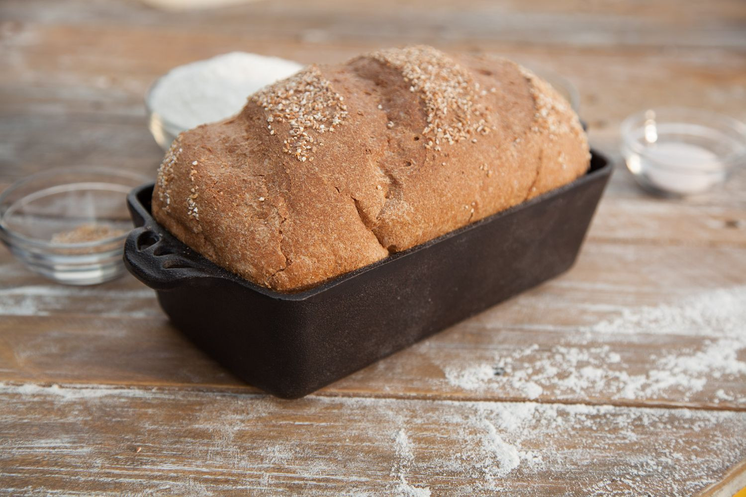 Brotbackform Backform Brotform Gusseisen Camp Chef Bread Pan für köstliches Kastenbrot