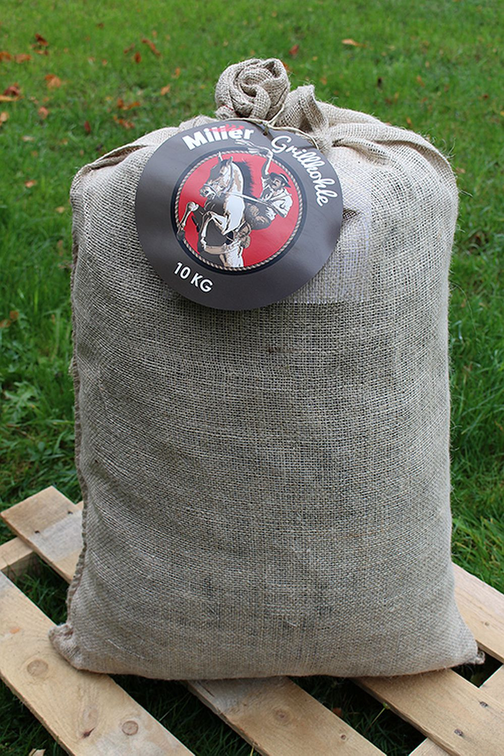 Holzkohle Grillkohle Miller 10kg Sack, nachhaltig, ökologisch, Sozial aus Plantagenanbau 
