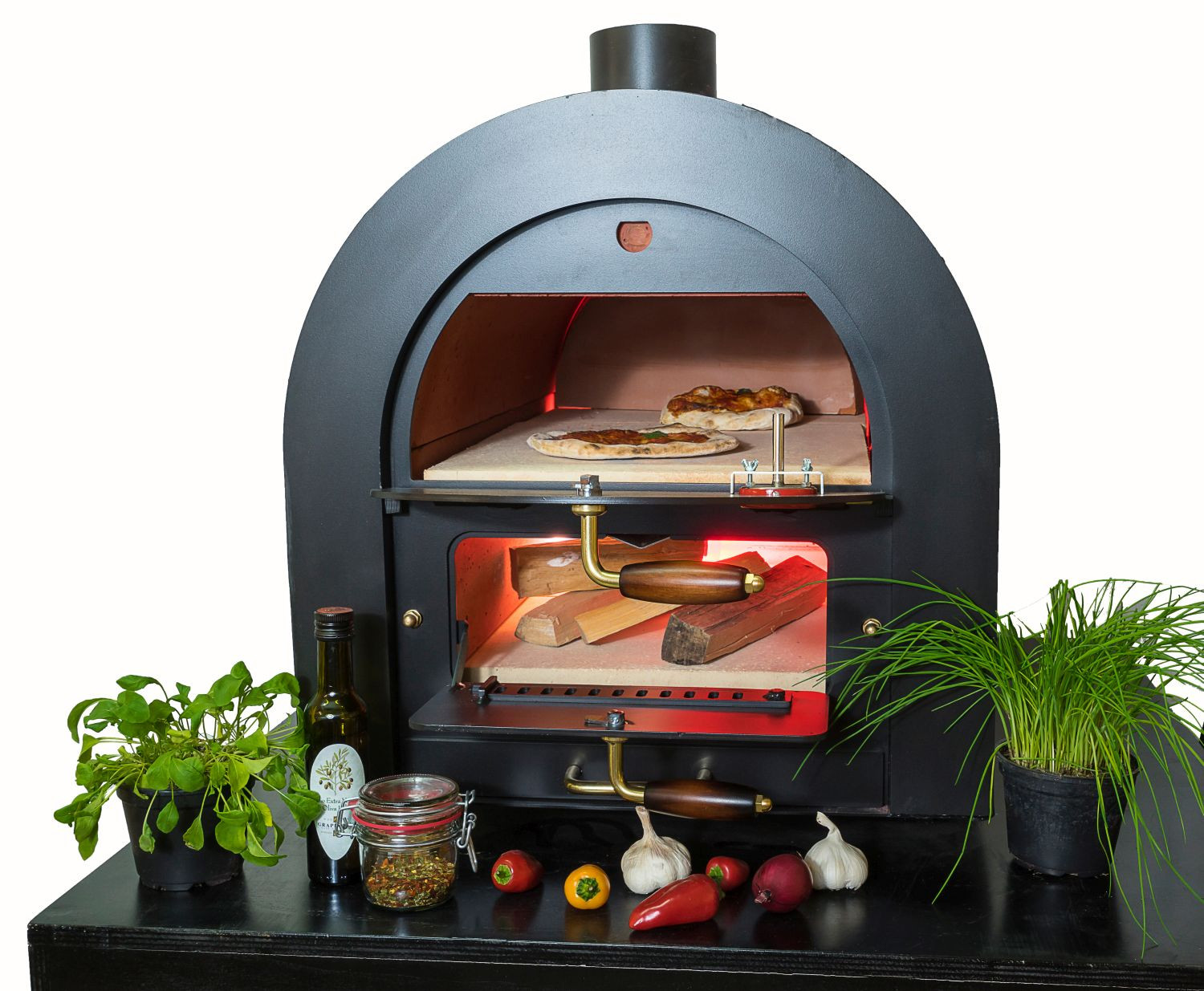 Valoriani Fertigofen Pizzaofen Steinbackofen Holzbackofen hochwertiger Gartenofen für Ihre Außenküche