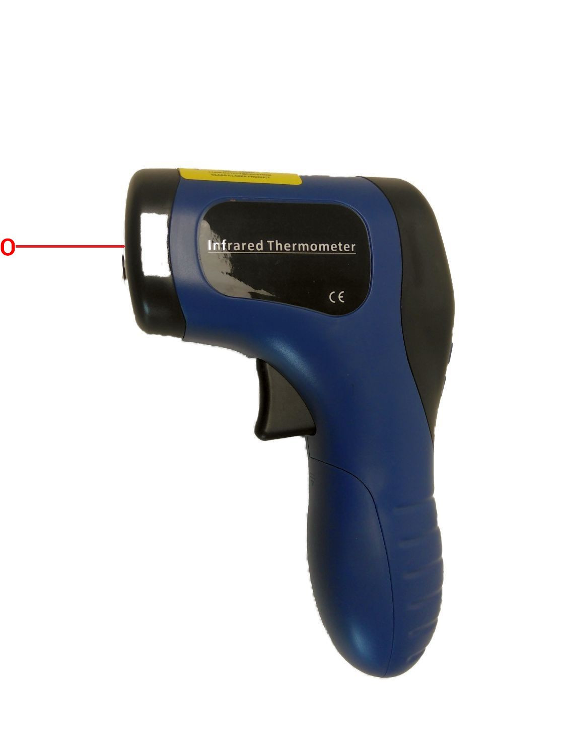 Infrarot-Temperaturmessgerät  IR Laser-Thermometer für Holzbacköfen &  Pizzaöfen